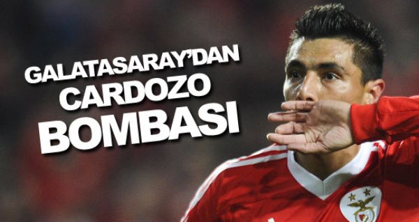 Galatasaraydan Cardozo bombas